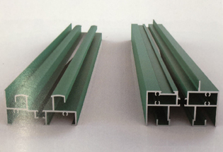 噴涂隔熱注膠型材